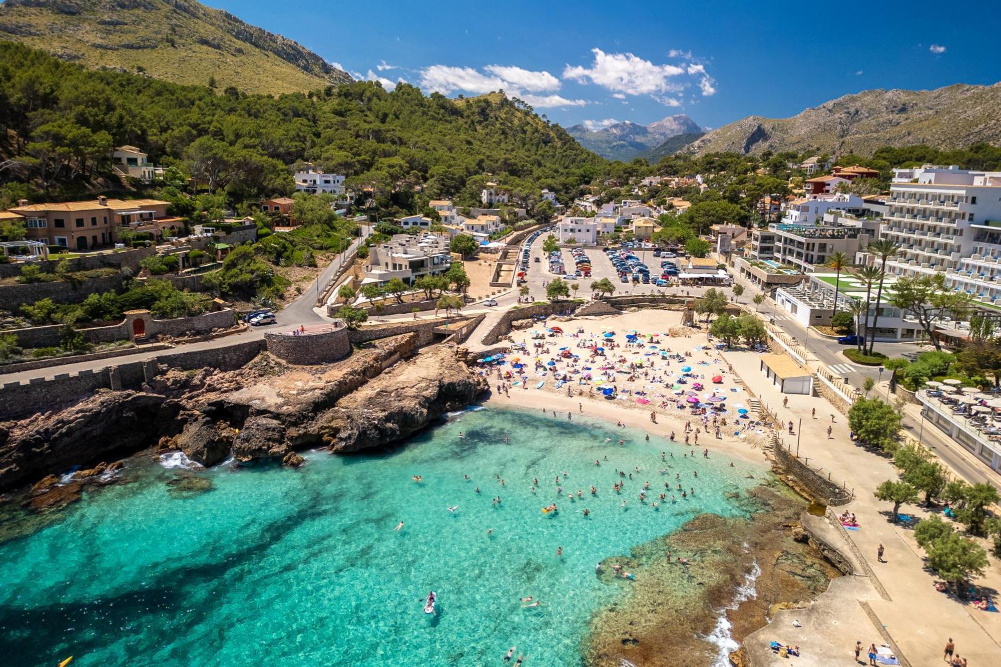 Mirador Blue D - Cala Sant Vicenc Lejlighed Cala de Sant Vicenc Eksteriør billede